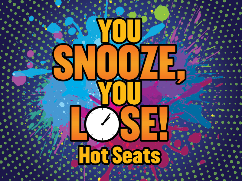 You Snooze You Lose Hot Seats CrossWinds Casino